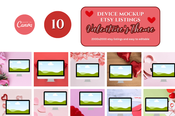 Computer Canva Mockup Template: Streamline Your Design Workflow