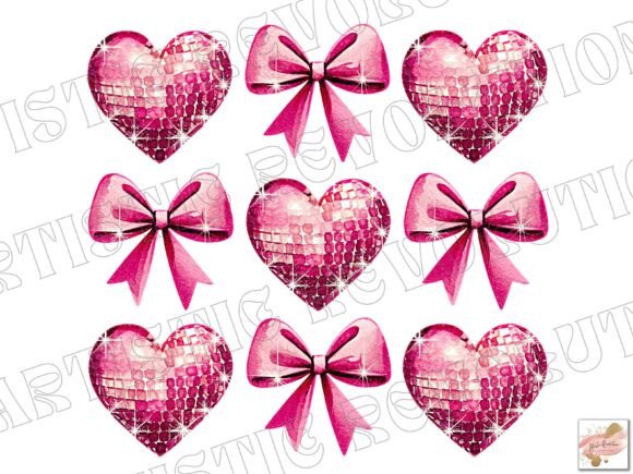 Pink Coquette Glitter Valentine PNG: Elevating Your Design Projects