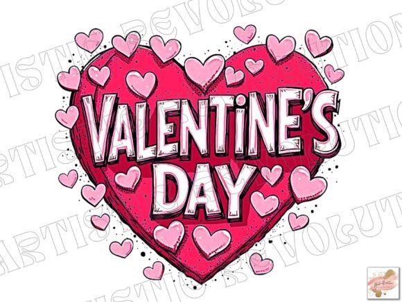 Utilizing a Pink Valentine's Day Heart Png in Your Designs