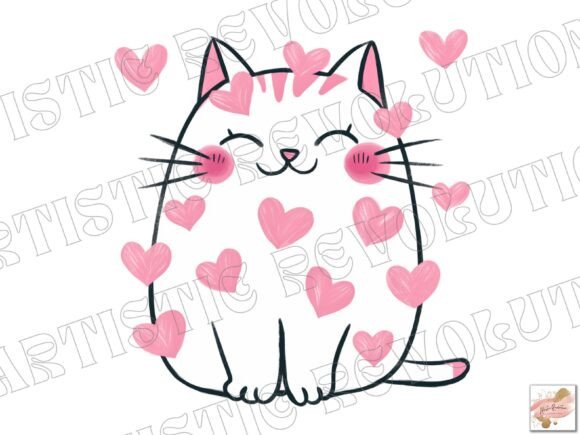 Valentine Cat Png: Elevate Your Seasonal Designs