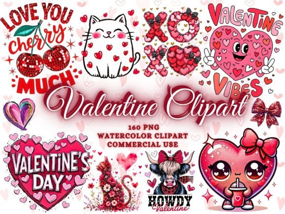Valentines Clipart Valentine PNG Heart: A Designer's Asset